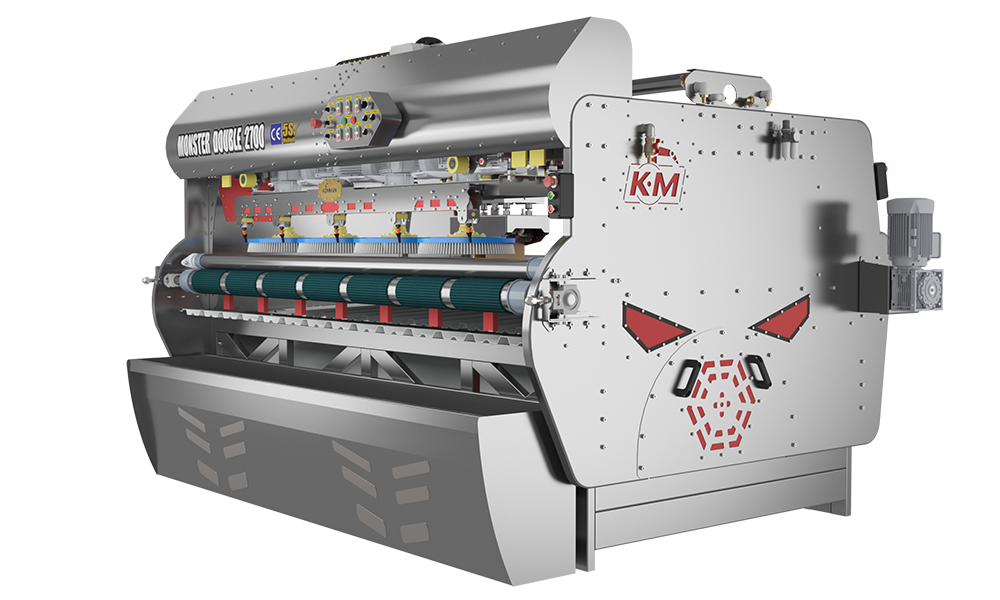 Машина для стирки ковров и центрифуга 2в1 Monster Double Forceline 2700 хром