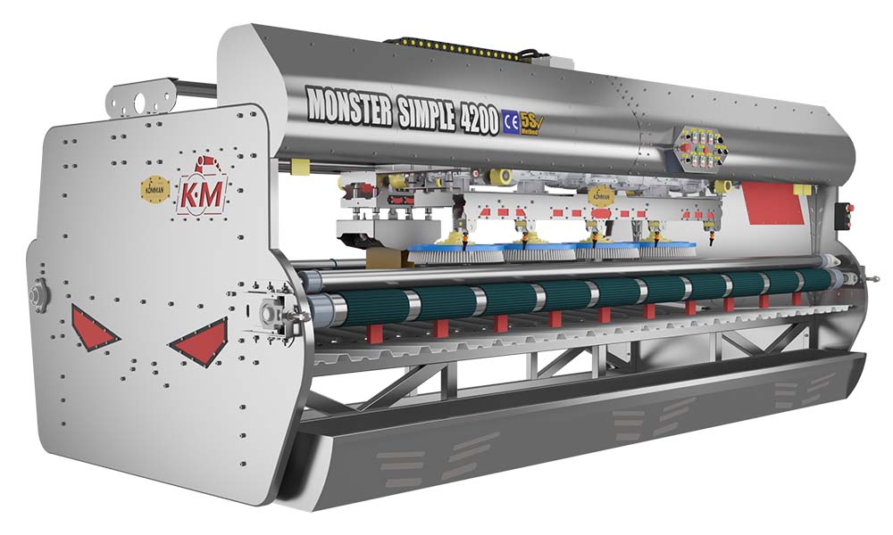 Машина для стирки ковров Monster Simple Forceline 4200 хром