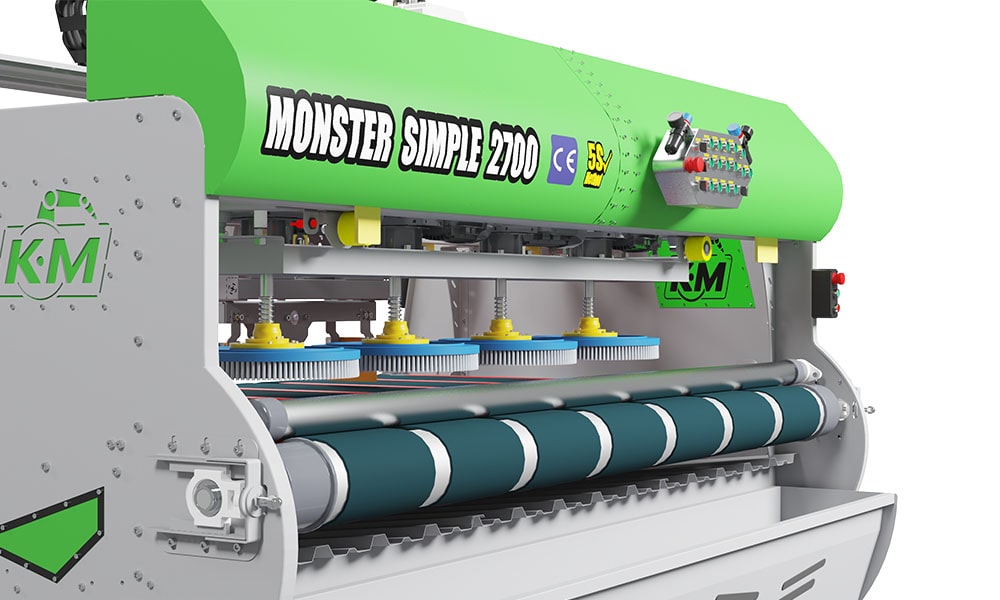 Машина для стирки ковров Monster Simple 2700 зеленая