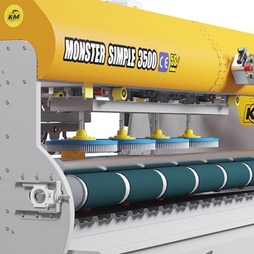 Машина для стирки ковров Monster Simple 3500 желтая