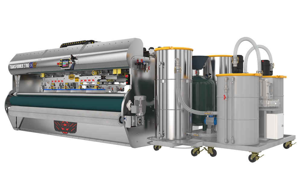 Автоматизированная Машина Для Стирки Ковров Трансформер 2700 Хром